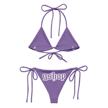 Load image into Gallery viewer, Purple String Bikini
