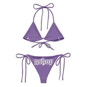 Purple String Bikini