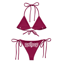 Load image into Gallery viewer, Burgundy String Bikini
