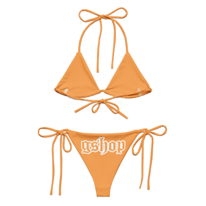 Orange String Bikini