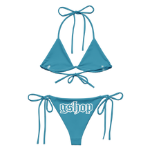 Load image into Gallery viewer, Blue String Bikini
