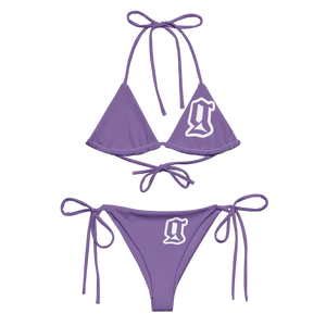 Purple String Bikini