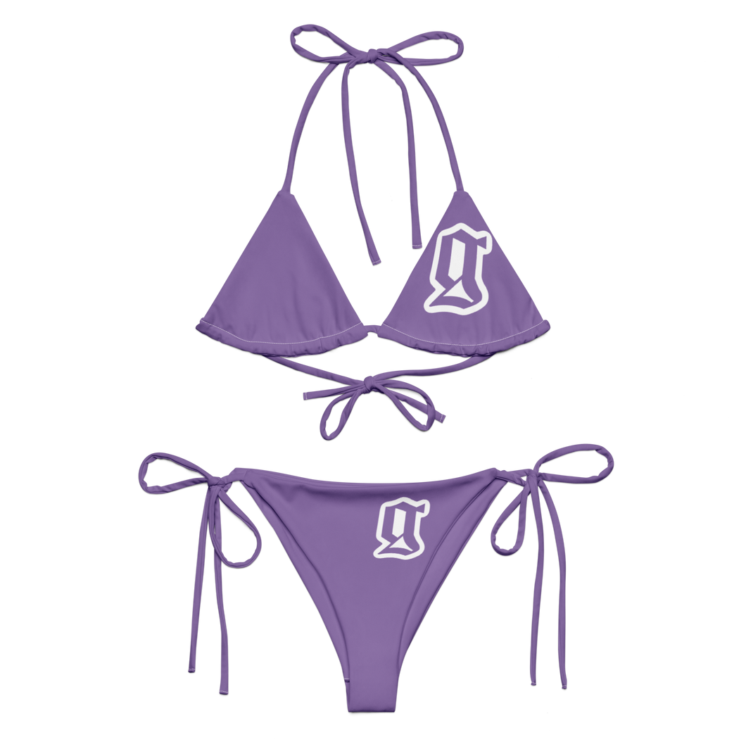 Purple String Bikini