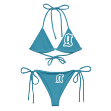 Load image into Gallery viewer, Blue String Bikini
